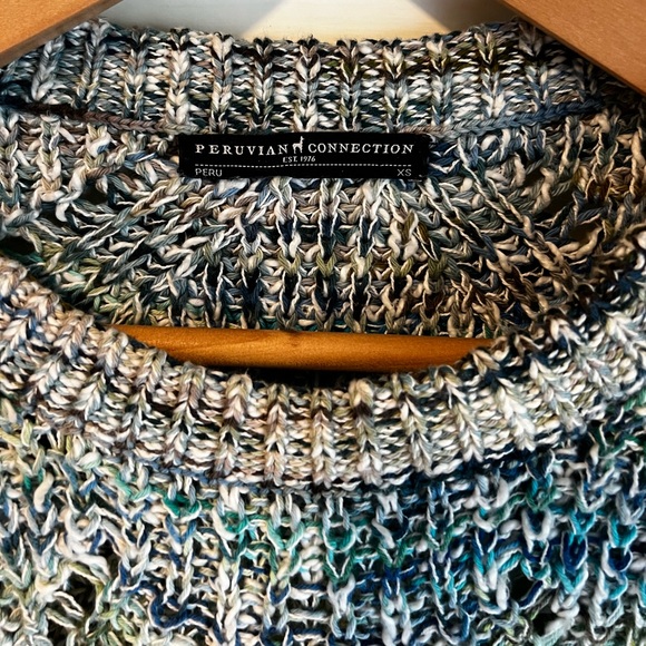 Peruvian Connection La Jolla Chunky Knit Sweater - Picture 5 of 8